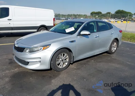 2017 Kia Optima Lx из США, поврежденный, VIN KNAGT4L35H5183653